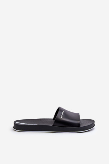 Vyriškos guminės šlepetės 82832 Ipanema Slide Unisex juodos spalvos