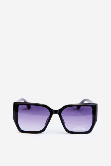 Moteriški akiniai nuo saulės su UV filtru juodi