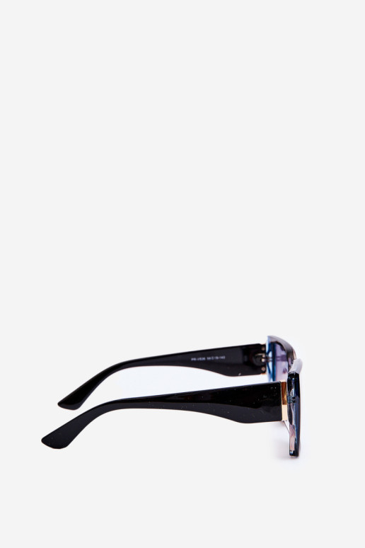 Moteriški akiniai nuo saulės su UV filtru juodi