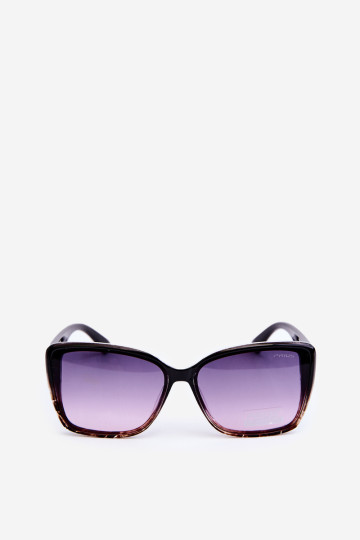 Moteriški UV400 akiniai nuo saulės juodi ir rožiniai