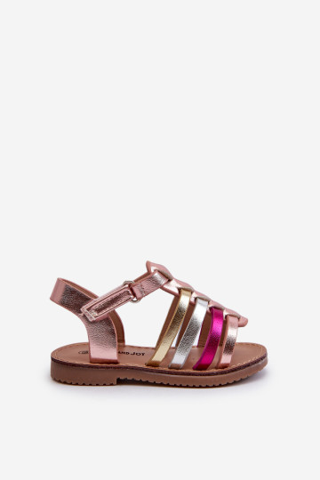 Vaikiški sandalai Gladiator Užsegami lipdukais, Multicolor Radovia 2