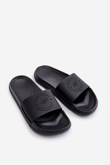 Vaikiškos šlepetės 4FJMM00FFLIF016A-20S Juodos