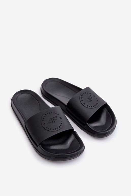 Vaikiškos šlepetės 4FJMM00FFLIF016A-20S Juodos