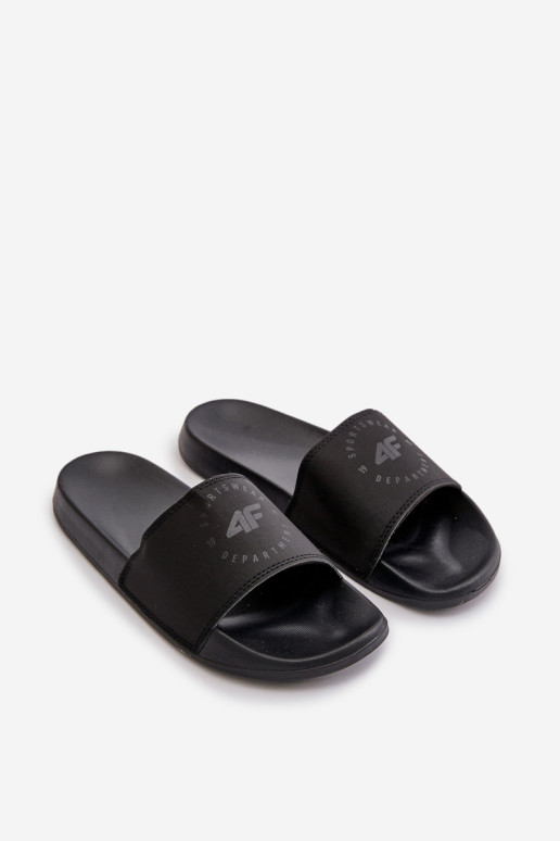 Vyriškos šlepetės 4FMM00FFLIM046-21S juodos