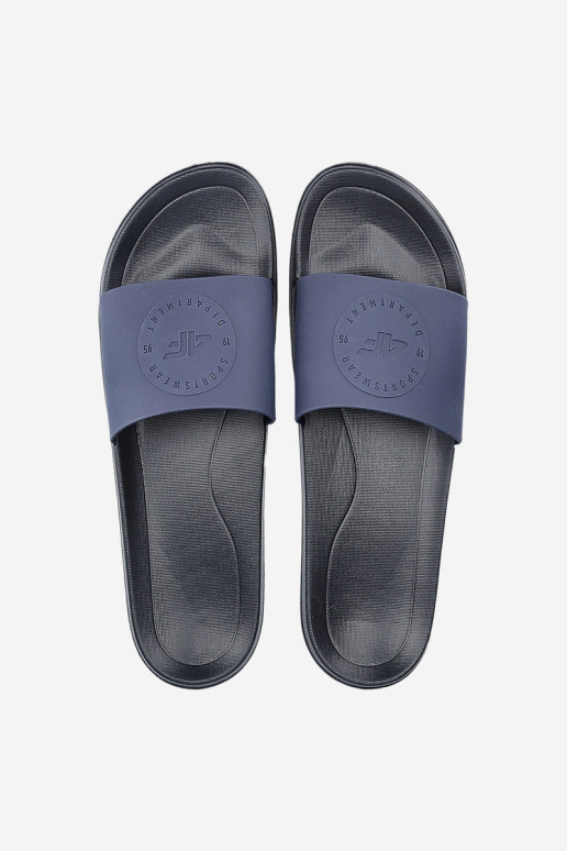 Vyriškos šlepetės 4FMM00FFLIM047A-31S tamsiai mėlynos spalvos