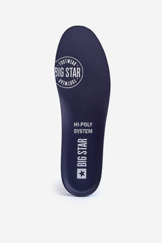 BIG STAR HI-POLY SYSTEM batų vidpadžiai 2 poros tamsiai mėlynos spalvos