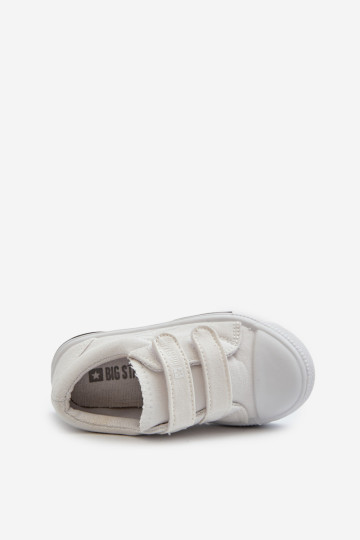 Vaikiški velcro sportbačiai Big Star NN374117 balti
