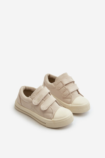 Vaikiški velcro sportbačiai Big Star NN374112 Smėlio spalvos 2