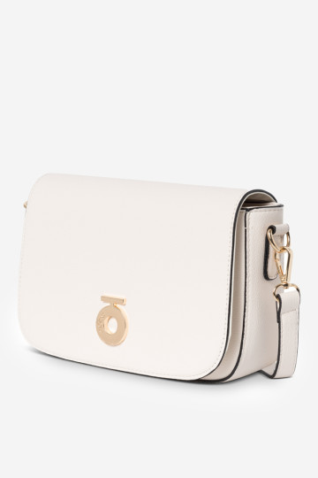 NOBO moteriška ekologiška odinė rankinė BAGP310-K001 Šviesiai smėlio spalvos