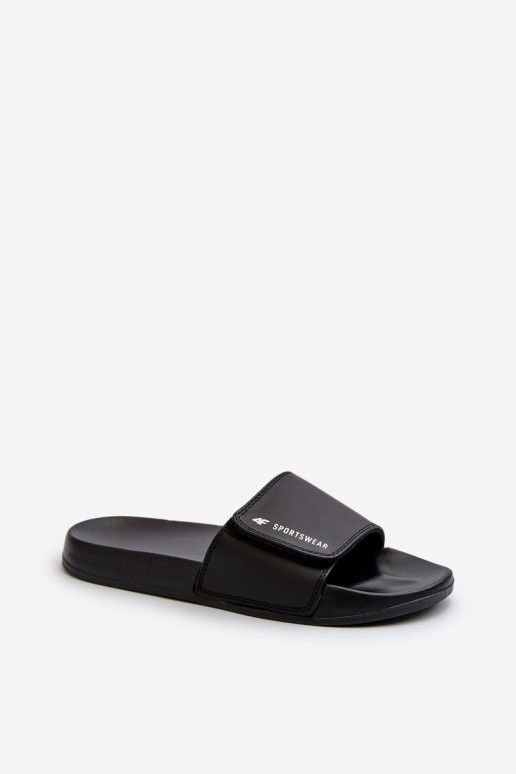 Moteriškos šlepetės 4FMM00FFLIF031A-20S juodos