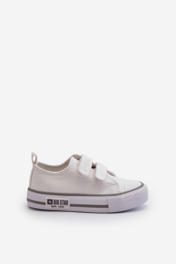 Vaikiški velcro sportbačiai Big Star LL374016 balti