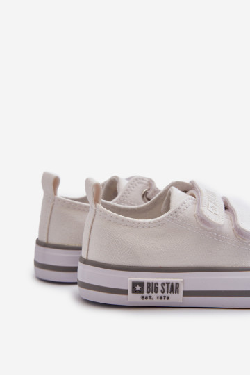 Vaikiški velcro sportbačiai Big Star LL374016 balti