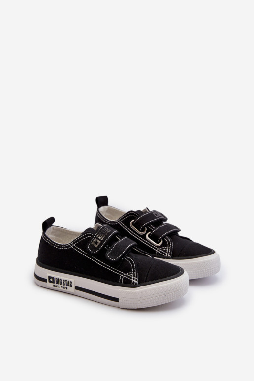 Vaikiški velcro sportbačiai Big Star LL374015 juodi