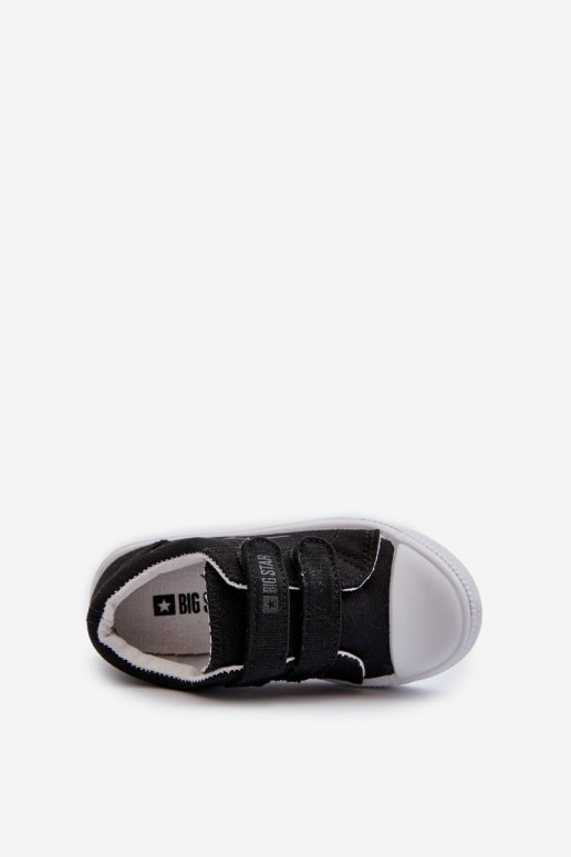 Vaikiški velcro sportbačiai Big Star NN374111 juodi