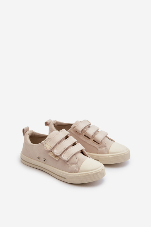 Vaikiški velcro sportbačiai Big Star NN374119 Smėlio spalvos