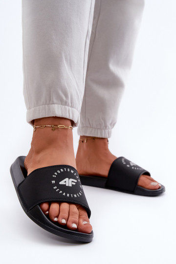 Moteriškos šlepetės 4FMM00FFLIF044A-20S juodos