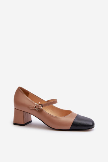 Moteriški odiniai siurbliai Laura Messi 2846 Brown 2