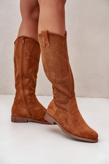 Ažūriniai moteriški batai Camel S.Barski HY42-139