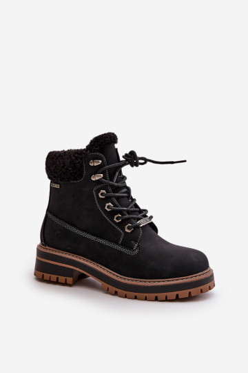 Moteriški izoliuoti batai Big Star OO274A287 Juodi 2