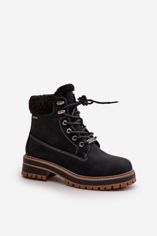 Moteriški izoliuoti batai Big Star OO274A287 Juodi