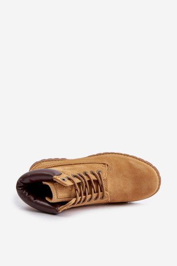 Zomšiniai izoliuoti vyriški batai Big Star OO174136 HI-POLY SYSTEM Camel