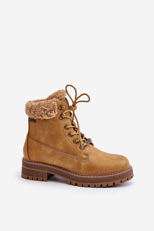 Big Star moteriški izoliuoti batai OO274A285 Camel