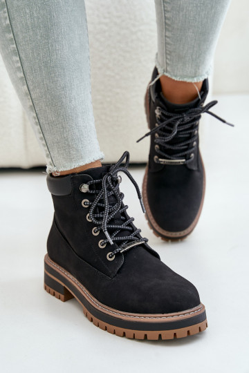 Moteriški izoliuoti batai Big Star OO274A290 juodi