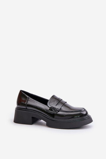 Patentiniai Loafers Moteriški Loafers D&A JC42-62 Juoda 2