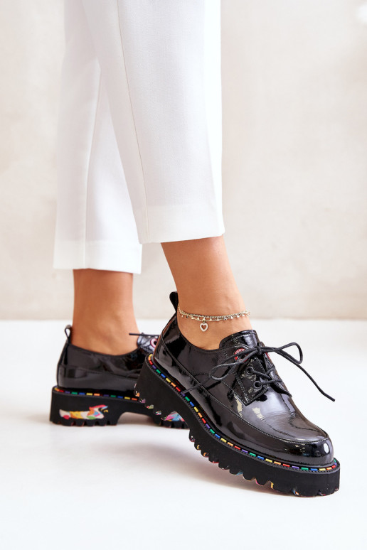 Suvarstomi moteriški batai Artiker 55C0497 Juodi