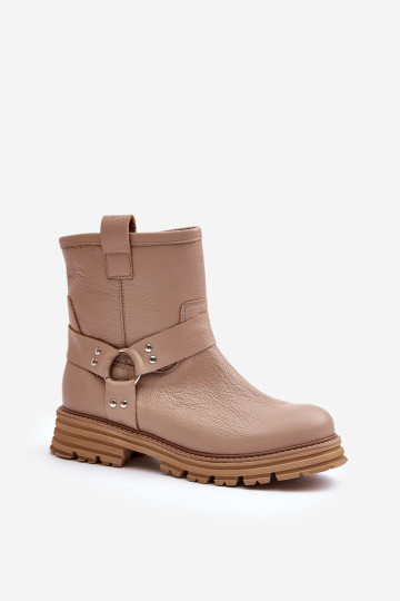 Moteriški odiniai batai Lewski 3610 Beige 2