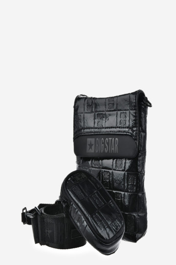 Big Star patentinis krepšys OO574144 juodas