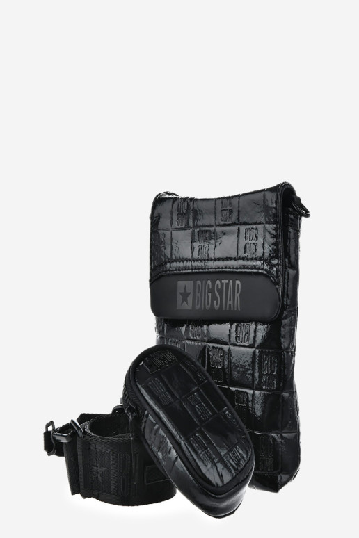 Big Star patentinis krepšys OO574144 juodas