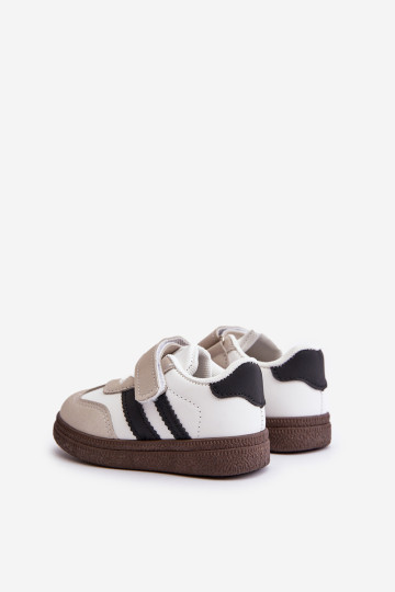 Vaikiški velcro sportbačiai Balta Tromella