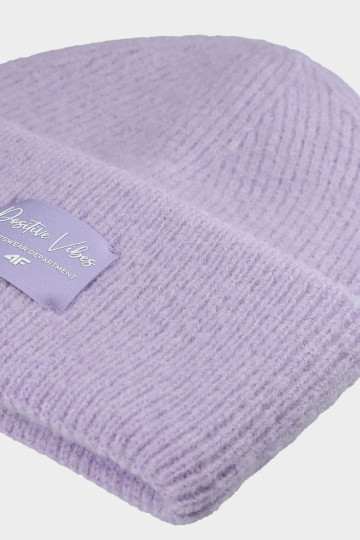 Mergaičių žieminė kepurė 4F 4FJWAW24ACAPF415-52S Violetinė