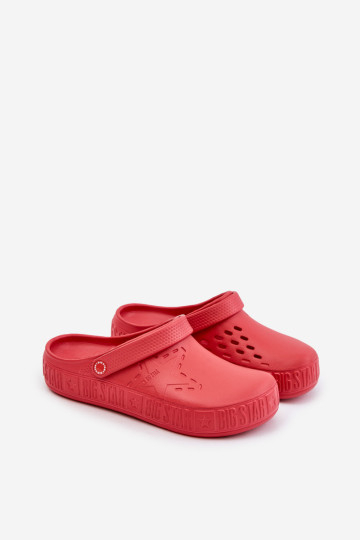 Vyriškos lengvos šlepetės Klumpės Big Star II175004 Raudona 2