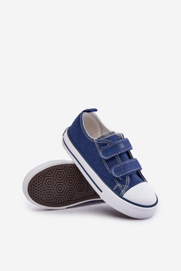 Vaikiški velcro sportbačiai Big Star OO374010 Tamsiai mėlyni