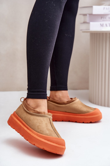 „Camel Izamine“ moteriški platforminiai sniego batai su žema viršutine dalimi