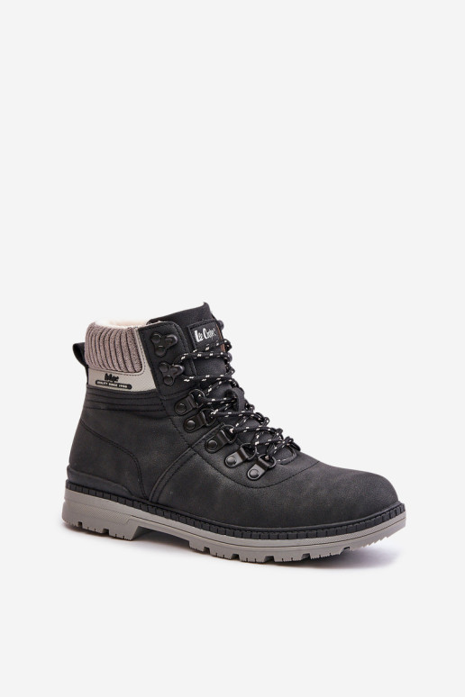 Lee Cooper moteriški izoliuoti batai LCJ-24-03-3043 juodi
