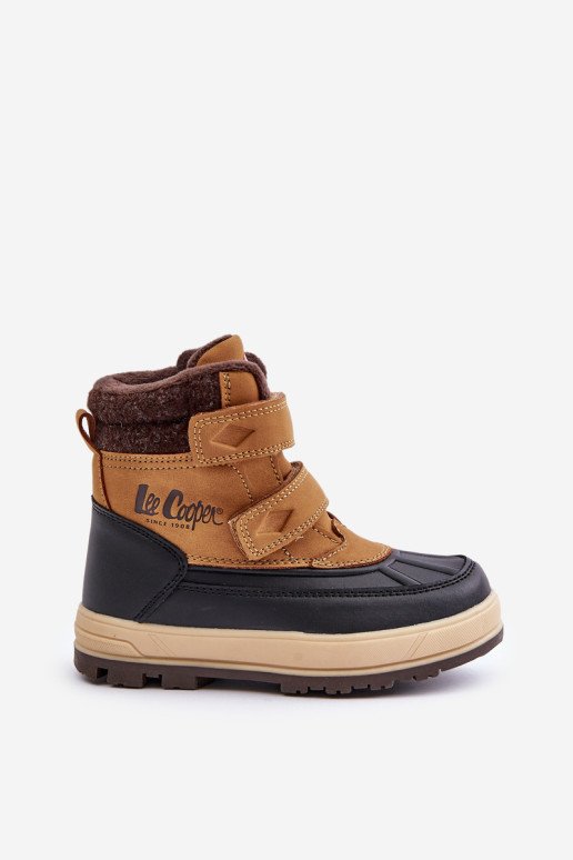 Izoliuoti berniukų sniego batai Lee Cooper LCJ-23-01-2059 Camel