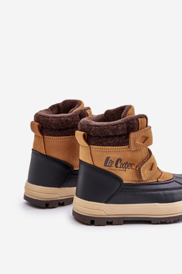Izoliuoti berniukų sniego batai Lee Cooper LCJ-23-01-2059 Camel