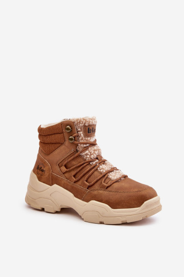„Lee Cooper“ moteriški izoliuoti batai LCJ-24-03-3061L rudi 2
