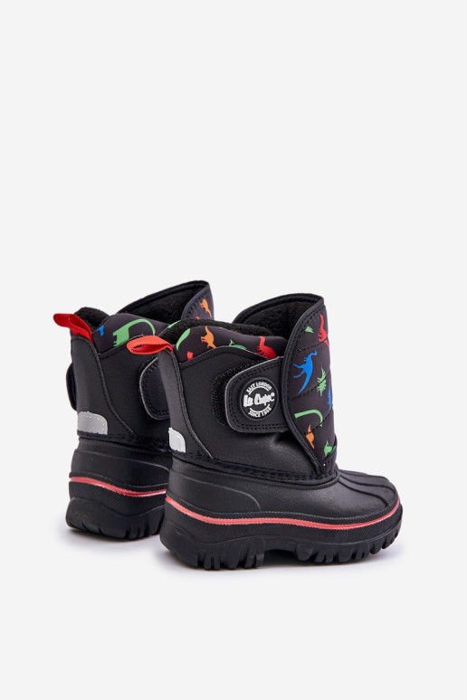 Vaikiški Velcro sniego batai Lee Cooper LCJ-24-44-2861K juodi