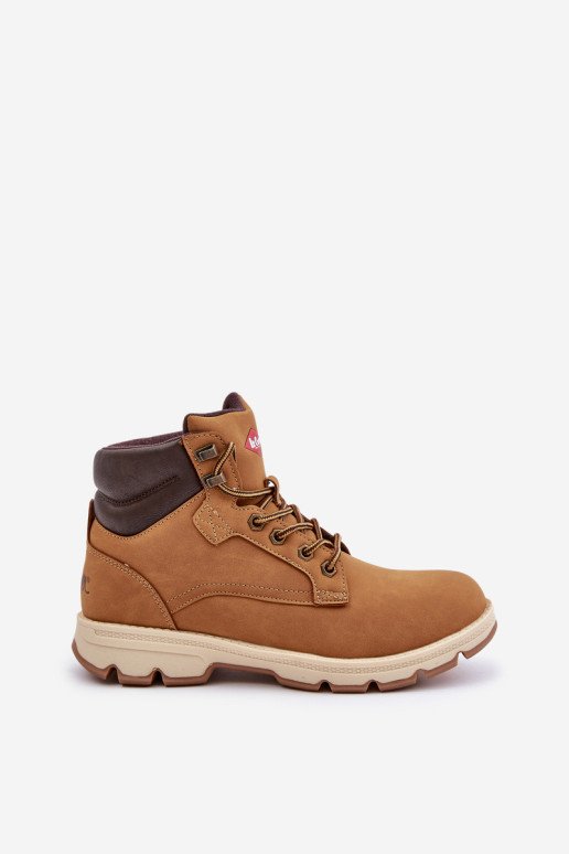 Lee Cooper vyriški žygio batai Trappers LCJ-24-01-2949 Camel