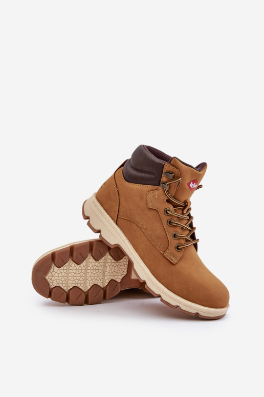 Lee Cooper vyriški žygio batai Trappers LCJ-24-01-2949 Camel