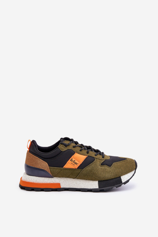 Vyriški izoliuoti sportbačiai Lee Cooper LCJ-24-03-3007 žalia