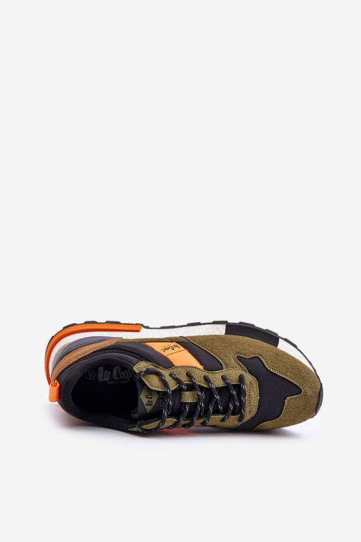 Vyriški izoliuoti sportbačiai Lee Cooper LCJ-24-03-3007 žalia