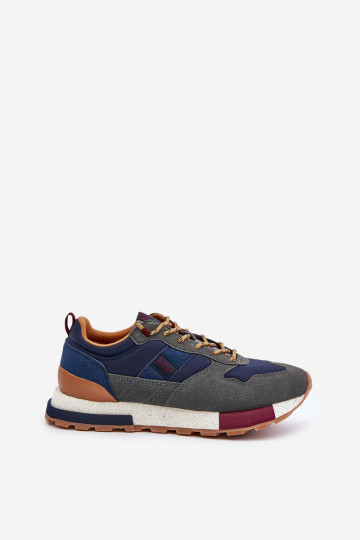 Vyriški izoliuoti sportbačiai Lee Cooper LCJ-24-03-3006 pilki