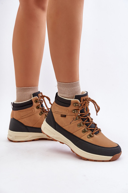 Vyriški izoliuoti žygio batai Lee Cooper LCJ-24-03-3035M rudi