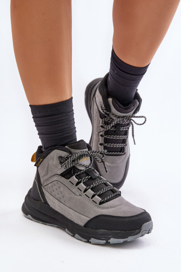 McKeylor 14011 jaunimo izoliuoti treko batai pilki