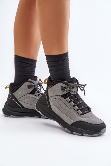 McKeylor 14011 jaunimo izoliuoti treko batai pilki